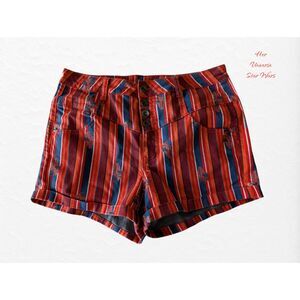 Her Universe Star Wars Millennium Falcon Striped Button Fly Shorts 13